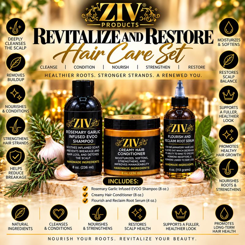 Revitalize and Restore Hair Care Set