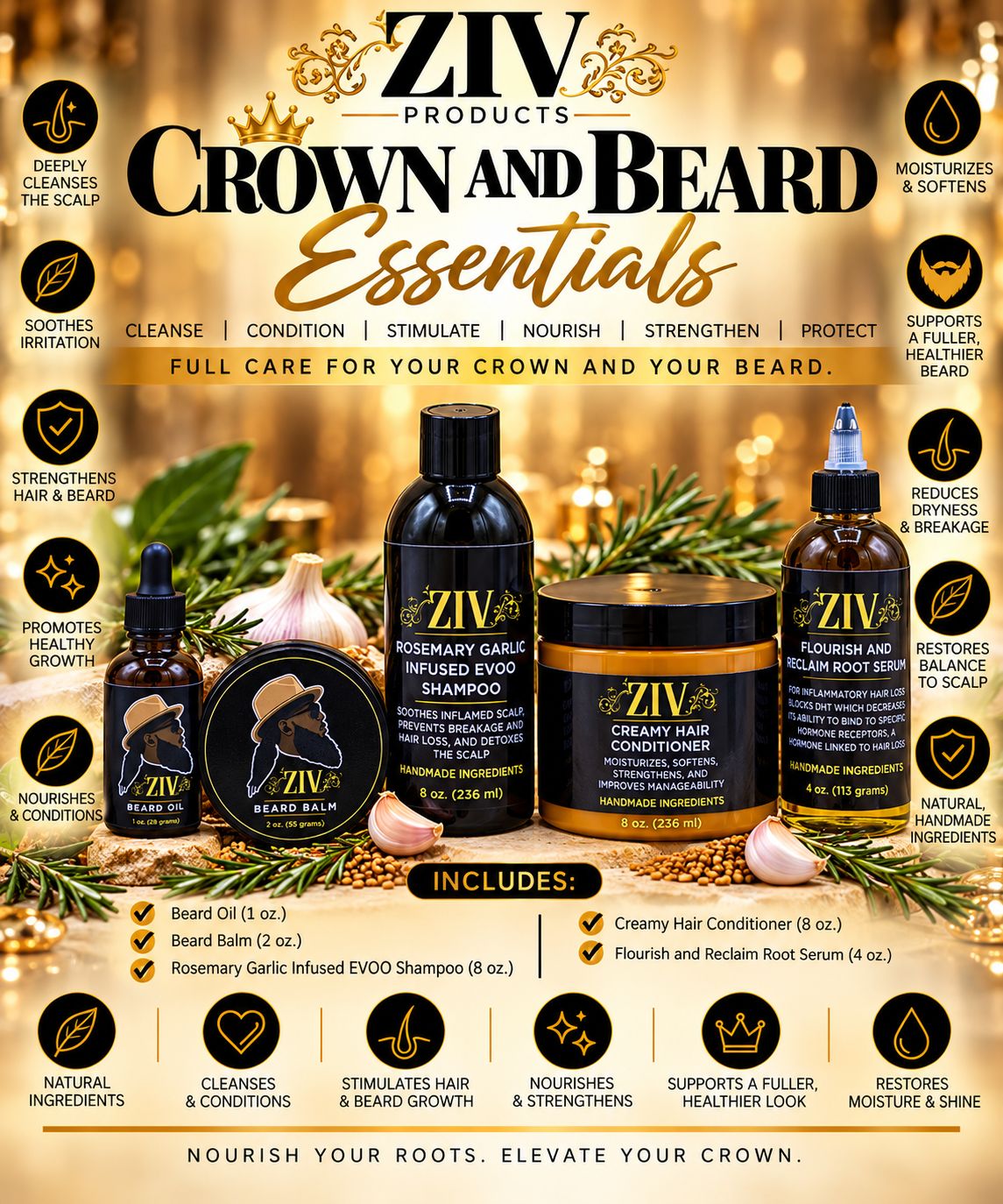 Crown and Beard Essentials Crown and Beard Essentials