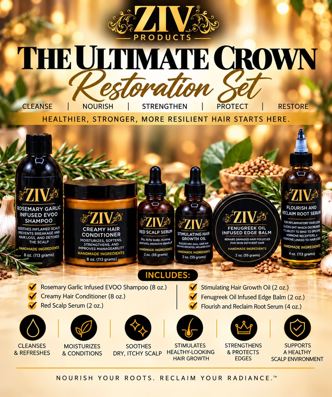 The Ultimate Crown Restoration Set The Ultimate Crown Restoration Set