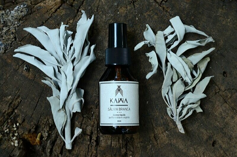 Incenso Líquido Sálvia Branca 60ml