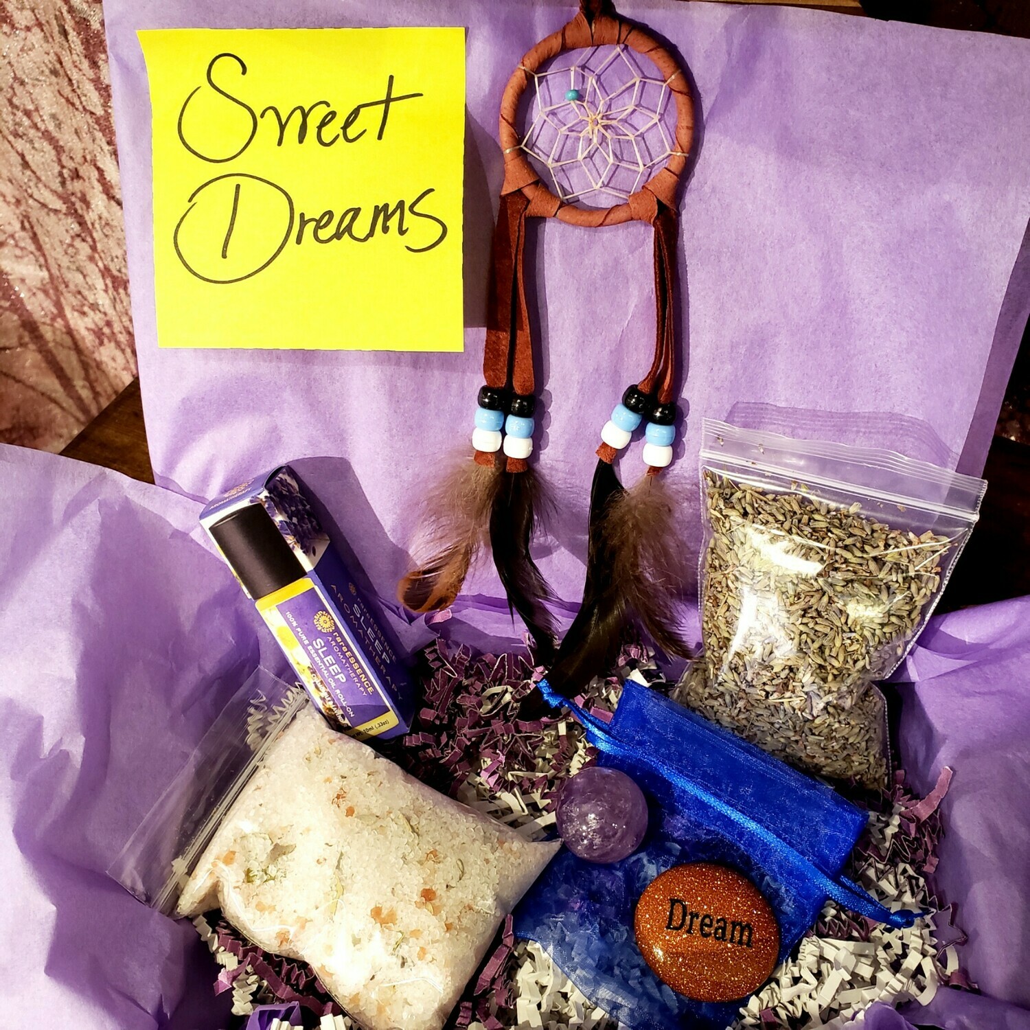 Sweet Dreams Crystal Care Package Sweet Dreams Crystal Care Package
