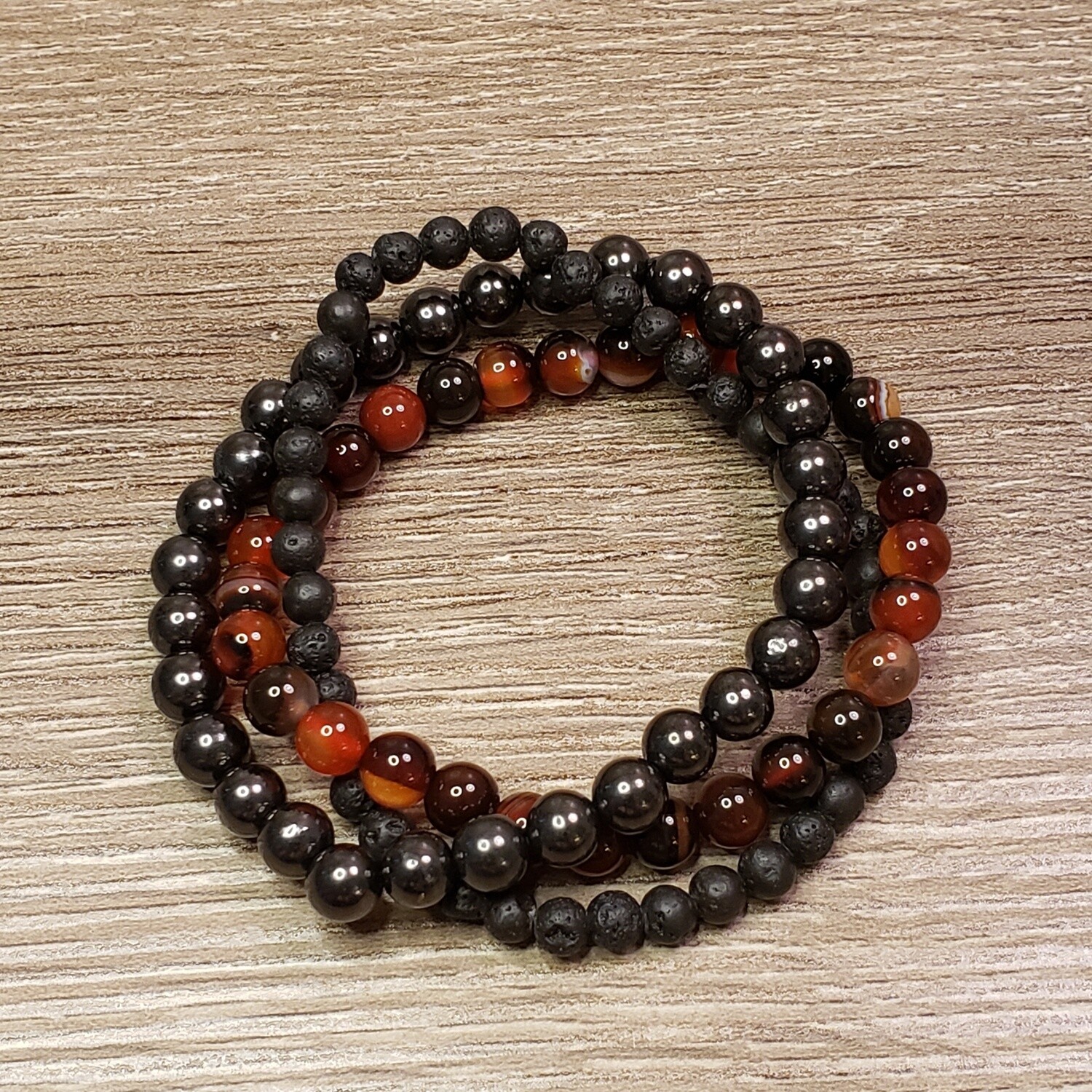 Shungite Shield Bracelet Set Shungite Shield Bracelet Set