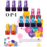OPI Sheer Tints