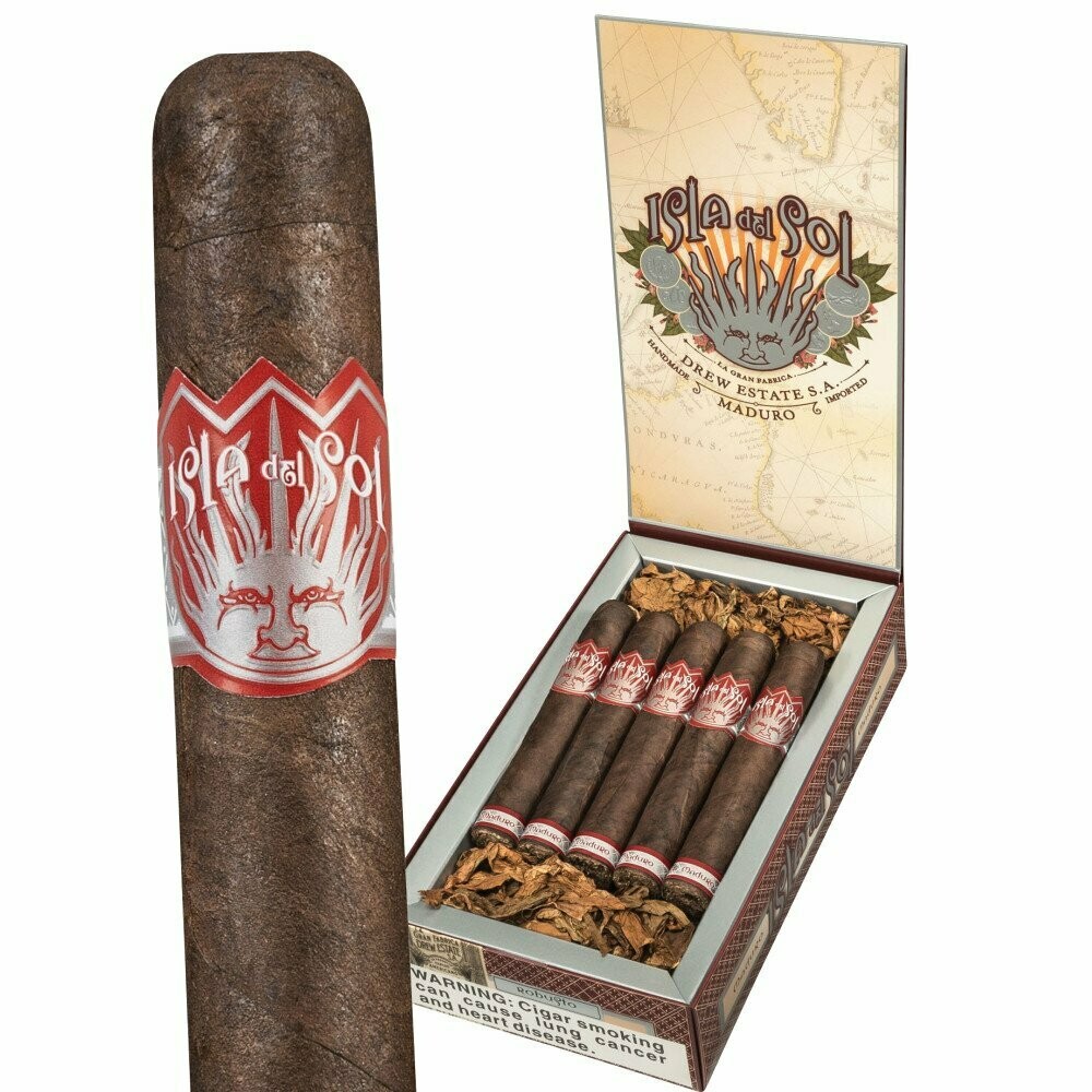 Drew Estate - Isla Del Sol Maduro Churchill (7x50) 10 Cigars