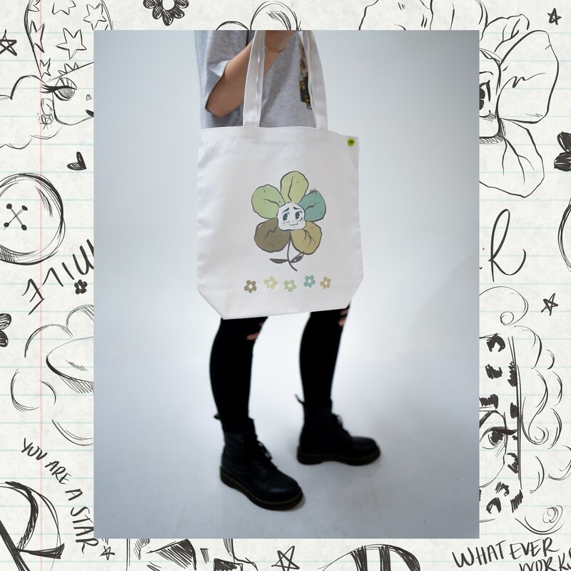 &quot;Mi Amor Flor&quot; Reusable Tote Bag