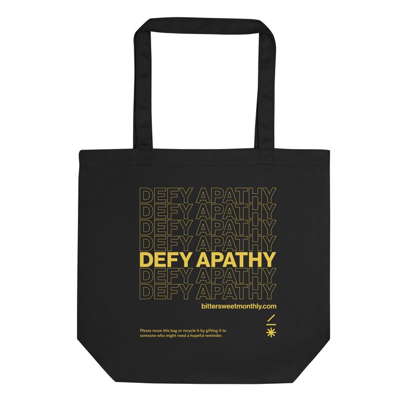 Defy Apathy Bodega Tote Bag