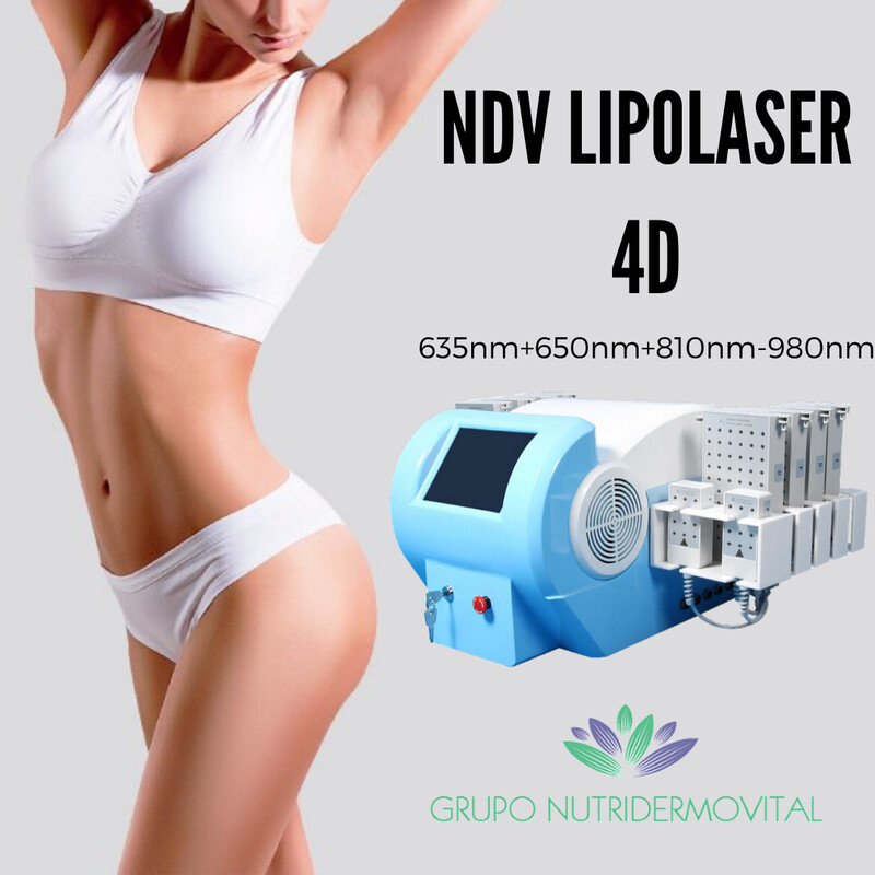 NDV LIPOLÁSER 4D - 635nm+650nm+810nm-980nm