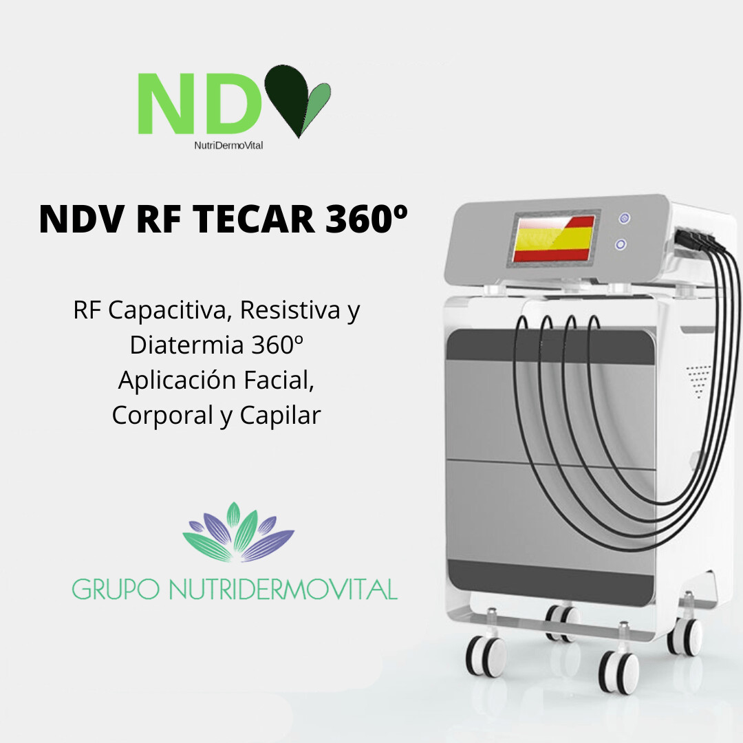 NDV RF TERCAR 360º (RF Capacitiva, Resistiva y Diatermia 360º)