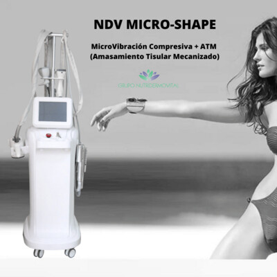 NDV MICRO-SHAPE MicroVibración Compresiva + ATM (Amasamiento Tisular Mecanizado)