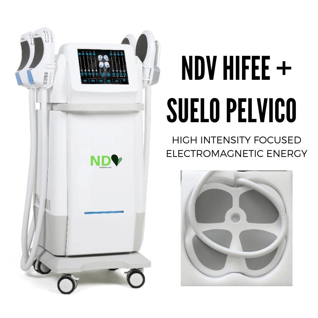 NDV HIFEE PORTABLE + SUELO PELVICO (HIFEM + RF)