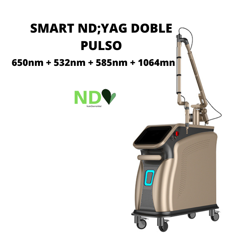 NDV ND;YAG DOBLE PULSO 650nm + 532nm + 585nm + 1064mn