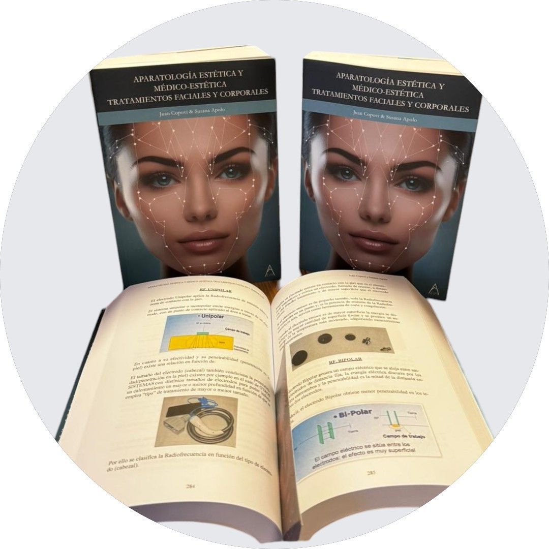 Libro - Aparatología Estética Y Médico-Estética Tratamientos Faciales Y Corporales Técnicas No Invasivas -Tapa blanda