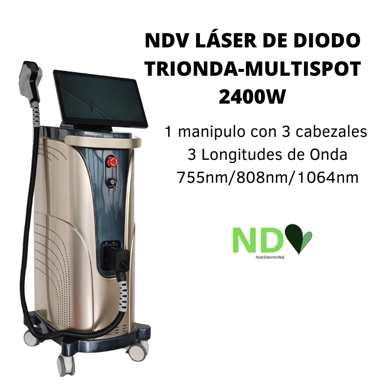 NDV LÁSER DE DIODO TRIONDA-MULTISPOT 2400W