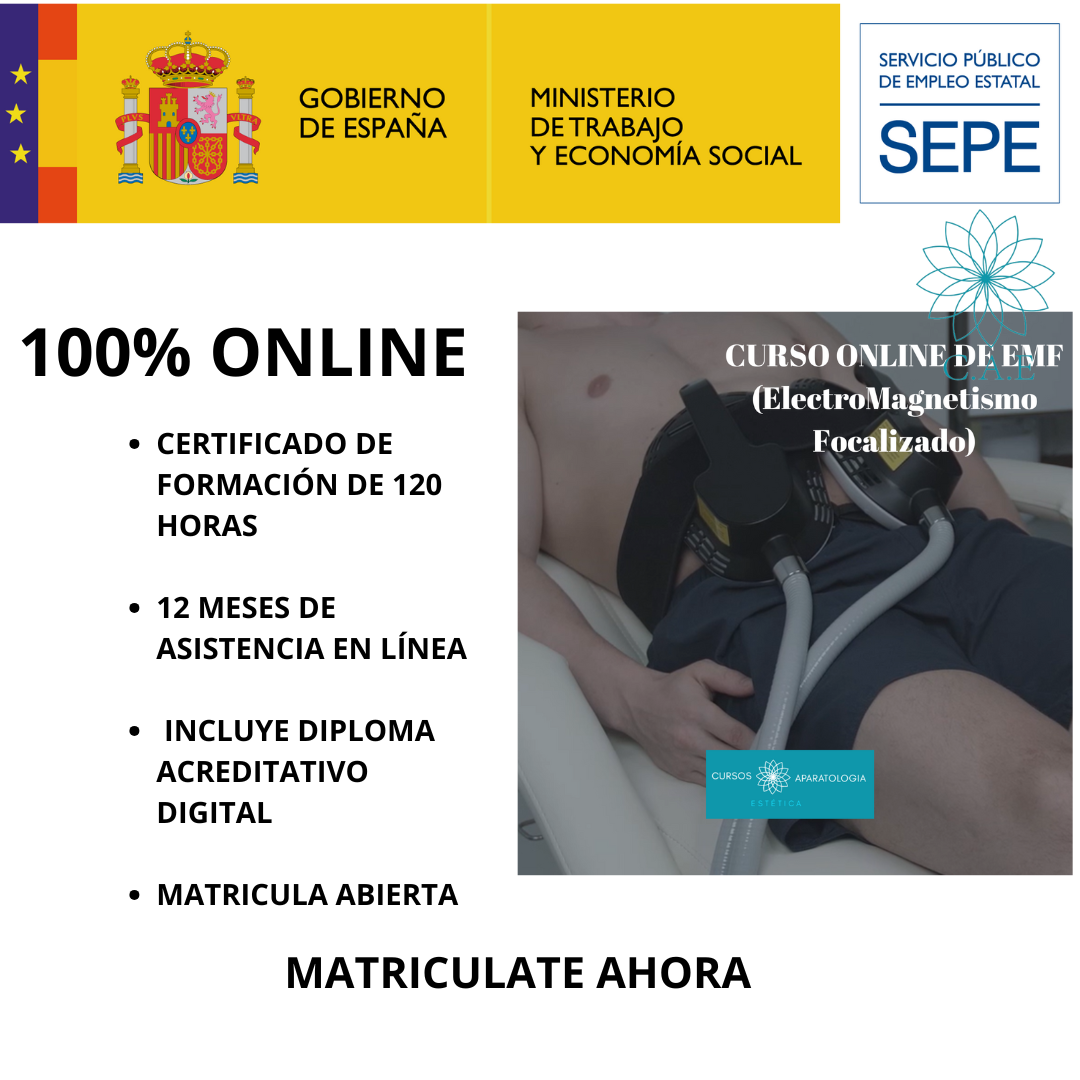 CURSO ONLINE  DE EMF (Electromagnetismo Focalizado de alta intensidad)  + CERTIFICACIÓN
