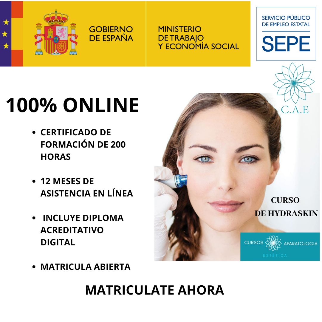 Curso Online de HydraSkin + CERTIFICACIÓN
