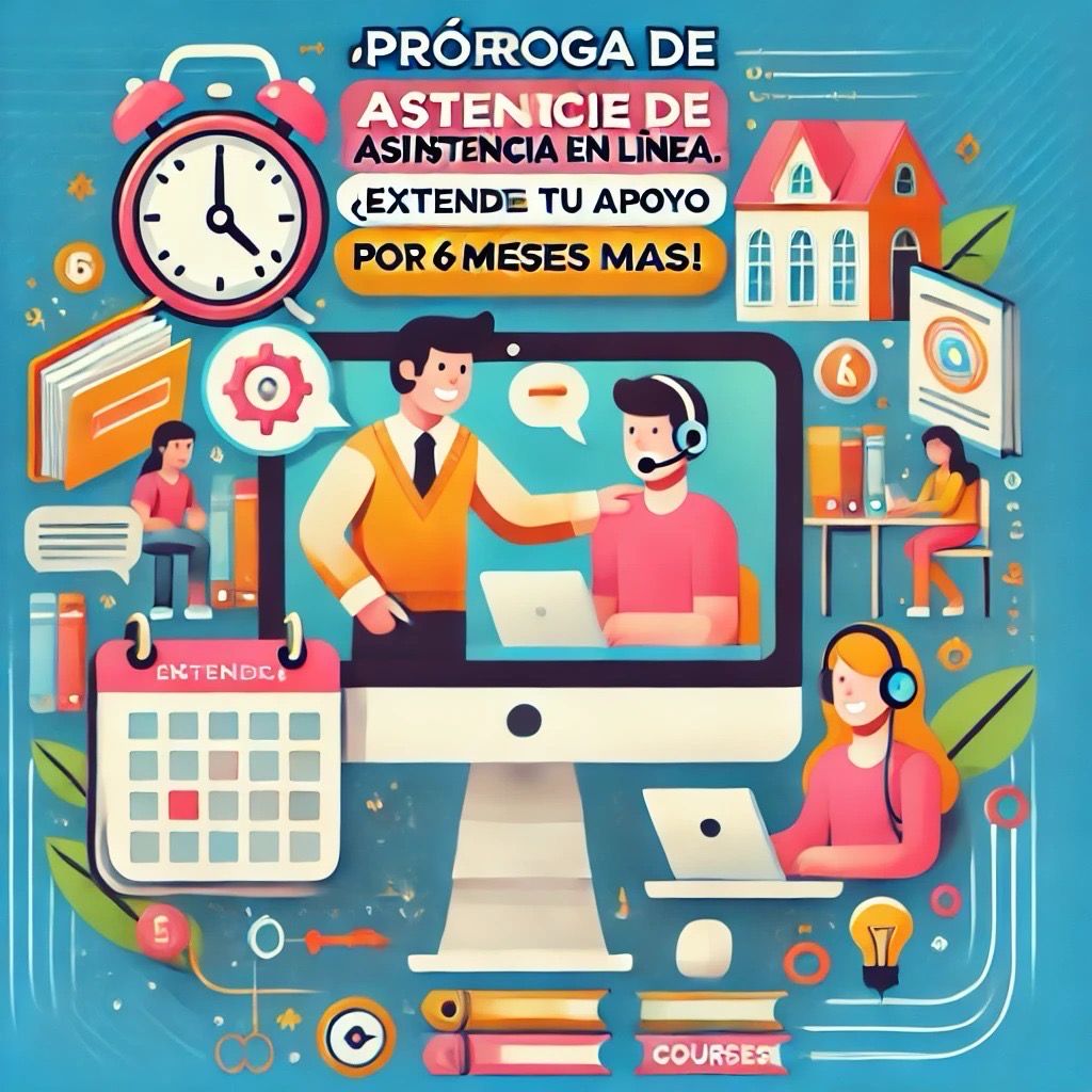 Prórroga de Asistencia en Línea para Alumnos de Cursos Online
