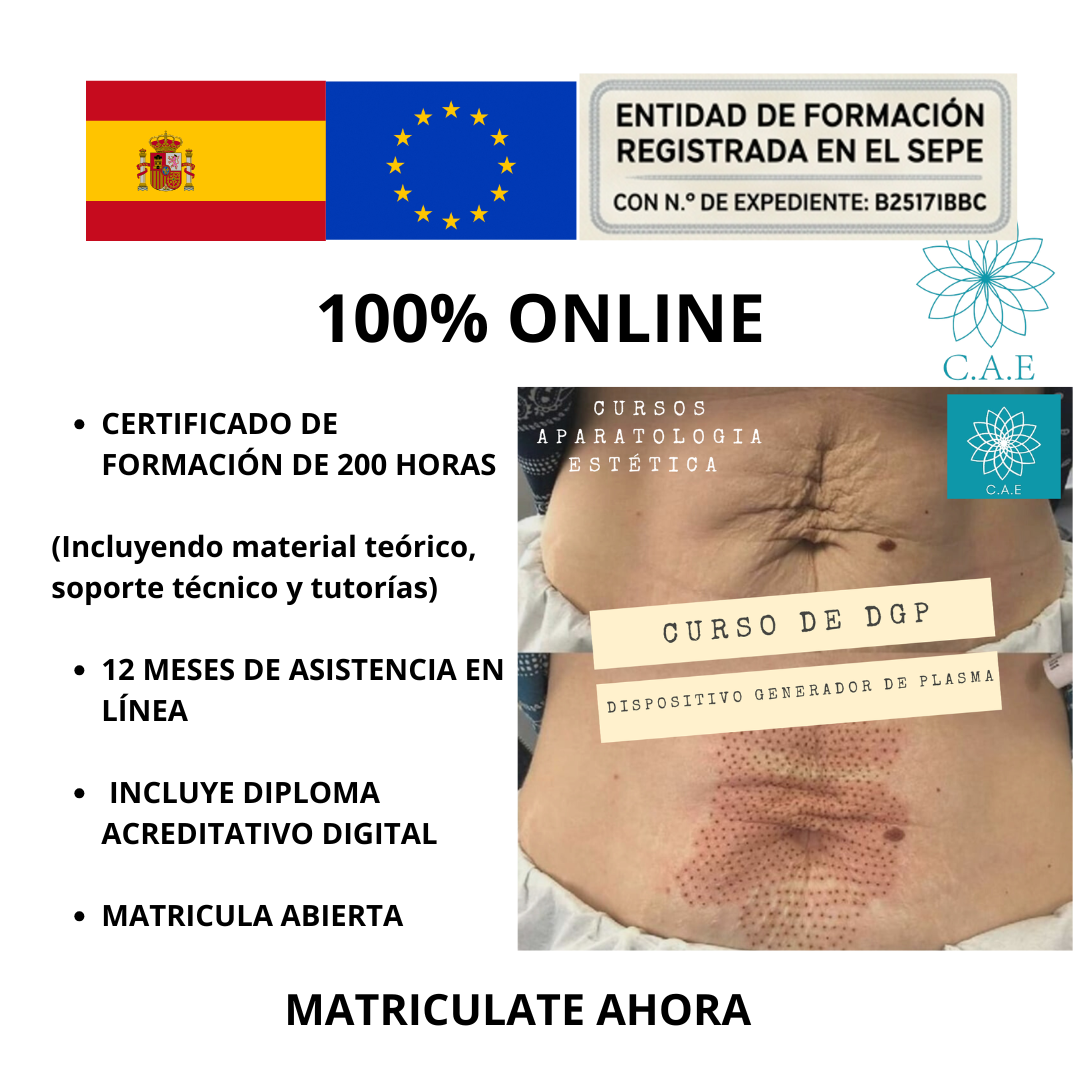 Curso Online Dispositivos Generadores de plasma + CERTIFICACIÓN