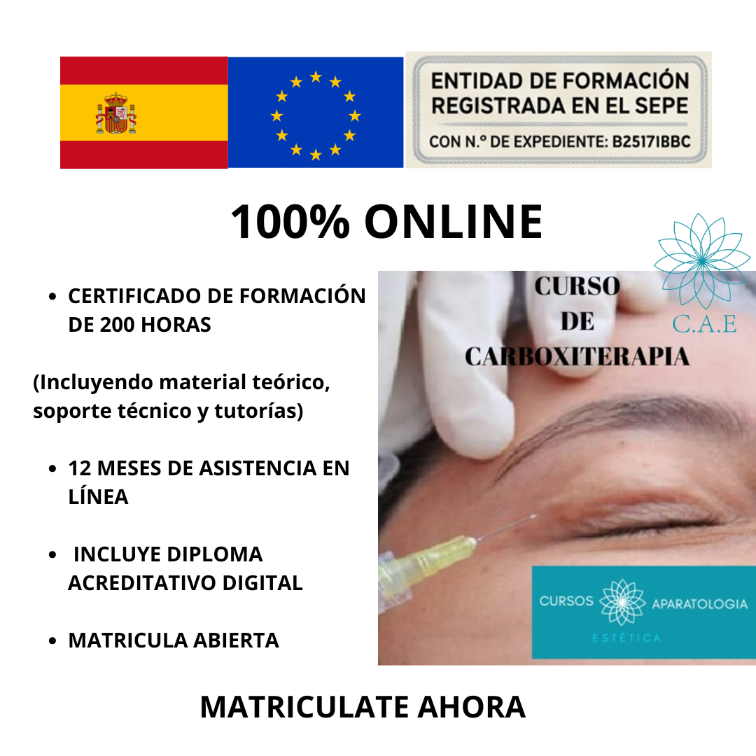 Curso Online de Carboxiterapia + CERTIFICACIÓN