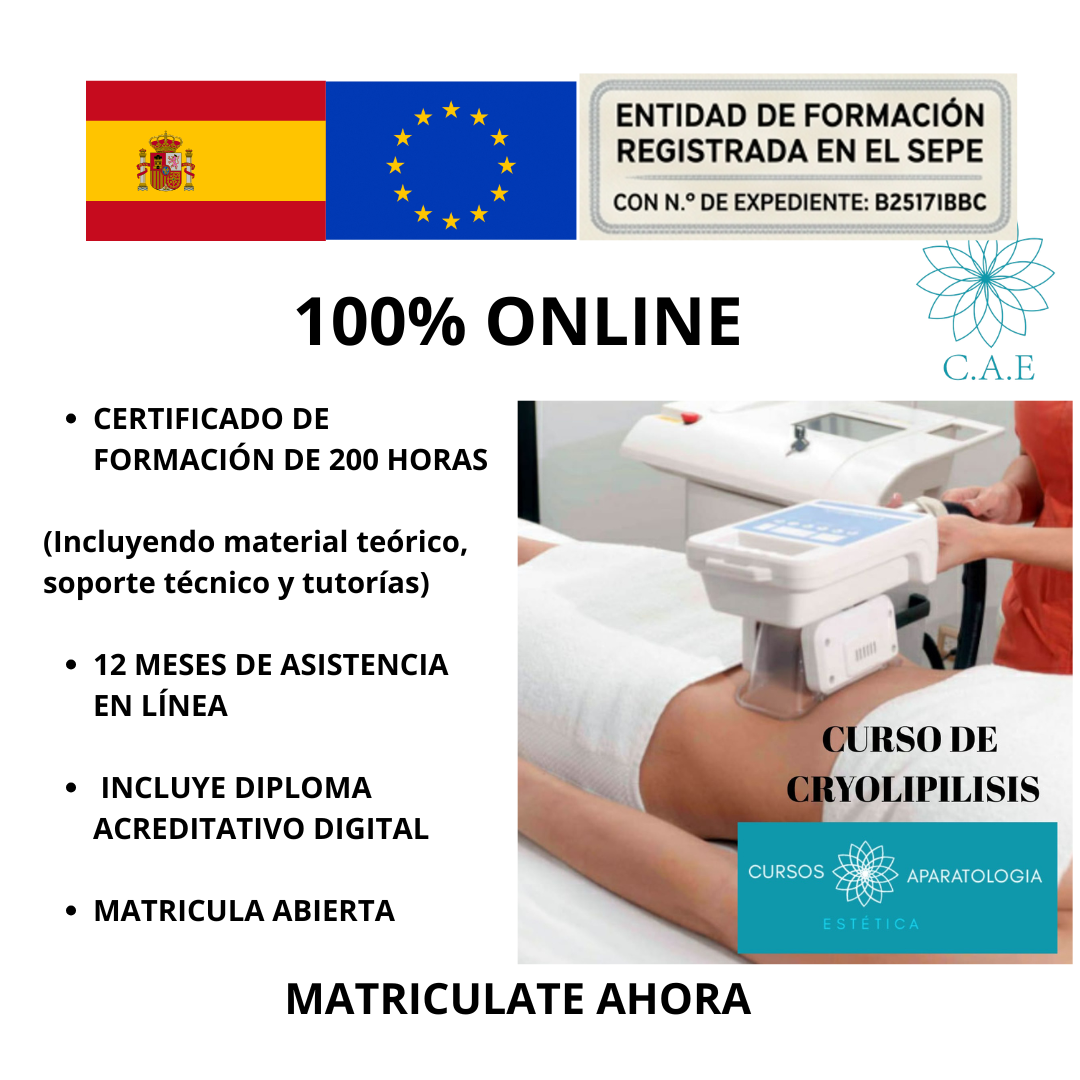 Curso Online de Cryolipolisis + CERTIFICACIÓN