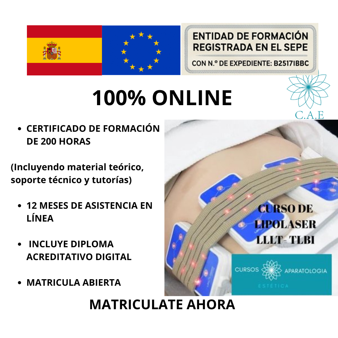Curso Online de Lipolaser ( LLLT - TLBI) + CERTIFICACIÓN