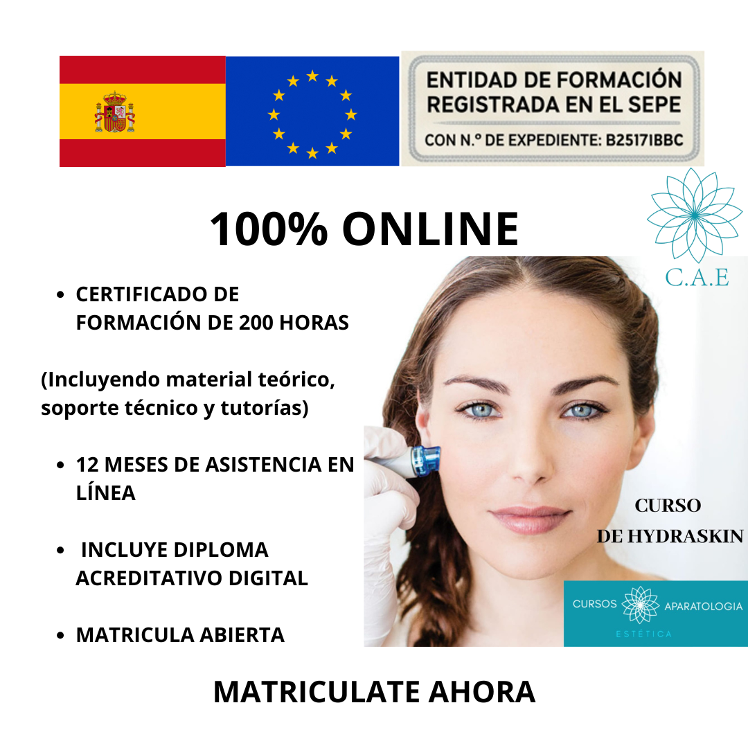 Curso Online de HydraSkin + CERTIFICACIÓN