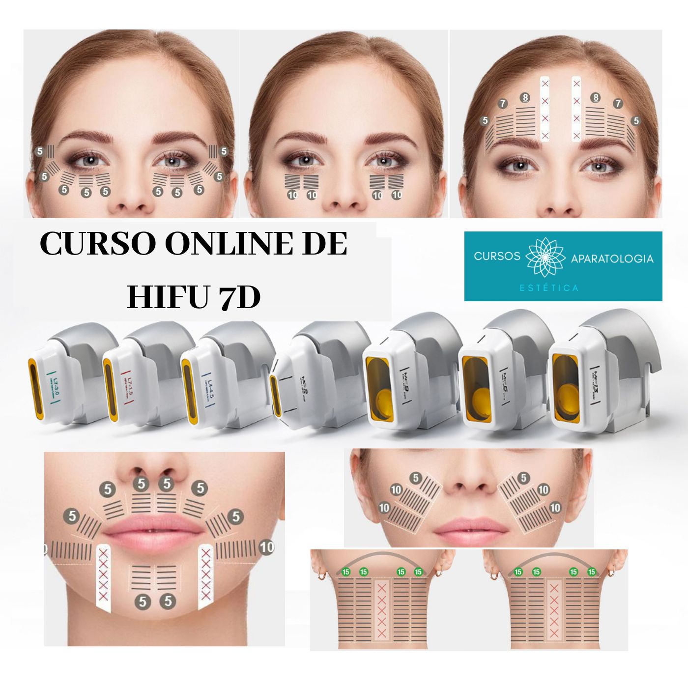 Curso Online de HIFU 7D Macro y Micro Enfocado  + CERTIFICACIÓN