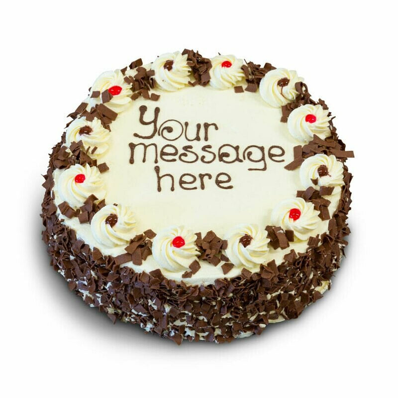 Fresh Cream Black Forest 8&quot; Round