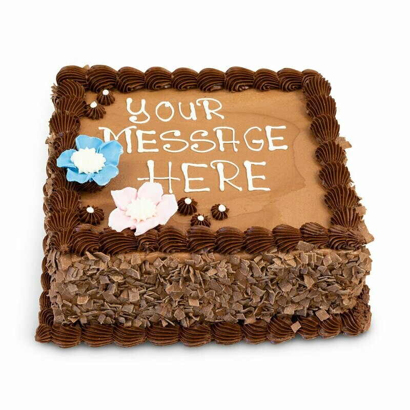 Buttercream &amp; Chocolate Sponge 10&quot; x 8&quot;