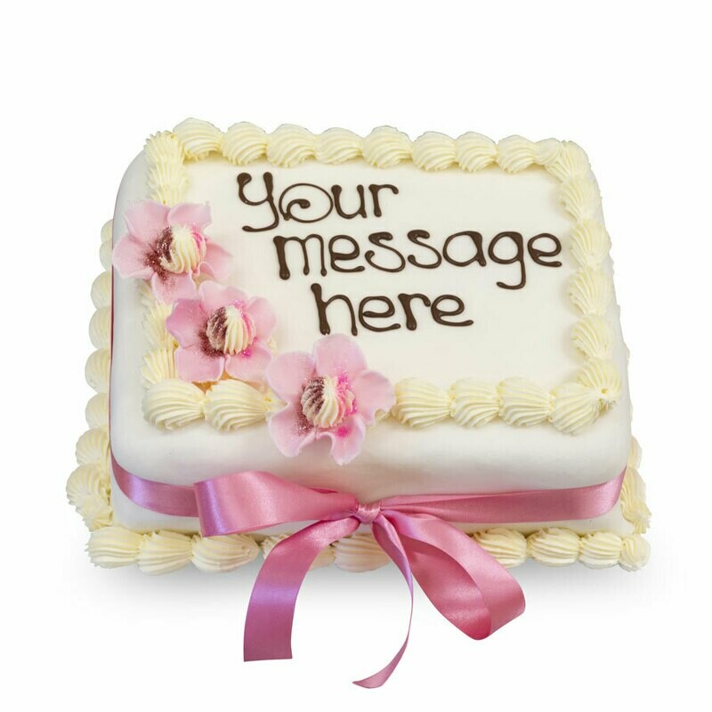 Regal Ice with Vanilla Sponge 8&quot; x 10&quot;