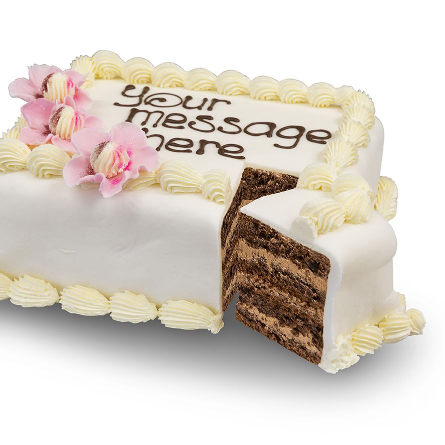 Regal Ice with Chocolate Sponge 8&quot; x 10&quot;