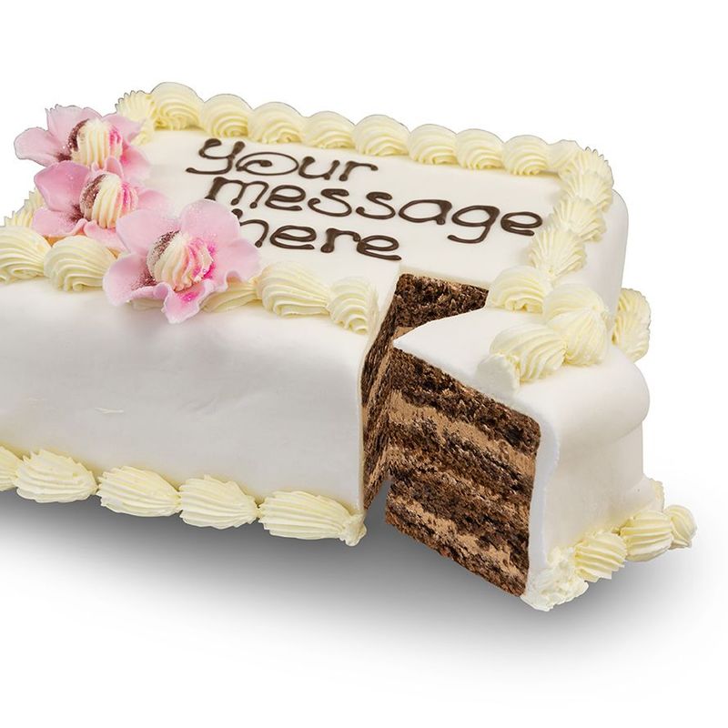 Regal Ice with Chocolate Sponge 8&quot; x 10&quot;