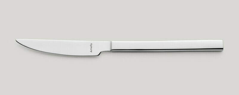 Amefa - Coltello da pranzo manico pieno 235 mm Cube