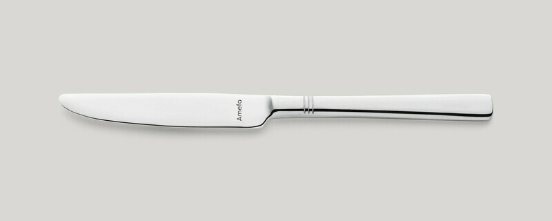 Amefa - Coltello da pranzo manico pieno 218 mm Palmon