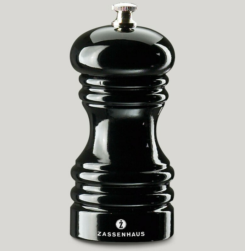 Macina sale nero lucido 12 cm Berlin - Zassenhaus