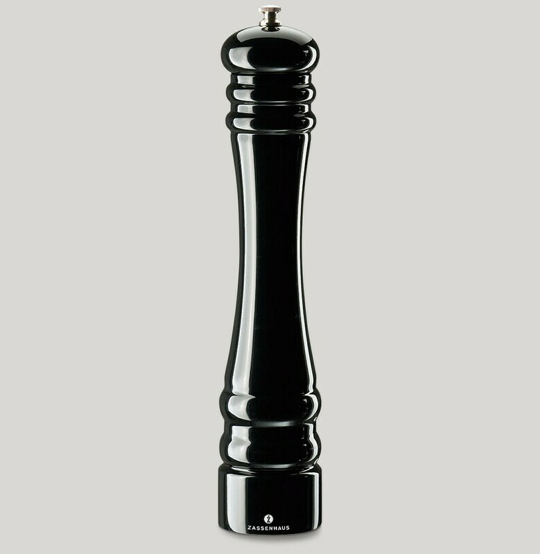 Macina sale nero lucido 30 cm Berlin - Zassenhaus
