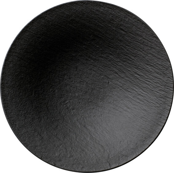 Villeroy & Boch, The Rock Black Shale - Piatto fondo coupe 29 cm