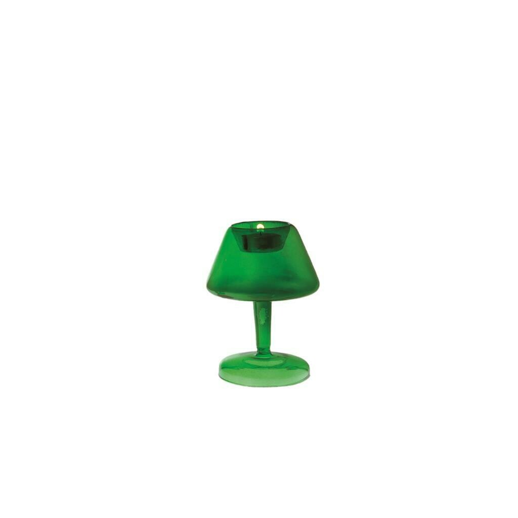 Tirolix - Teelichtlampe aus Glas Grün