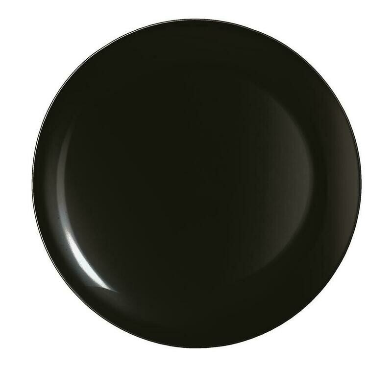 Arcoroc - Piatto Piano 25 cm Evolutions Black