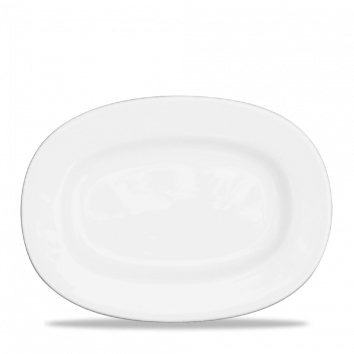 Churchill - Piatto ovale 28 cm White