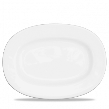 Churchill - Piatto ovale 33 cm White