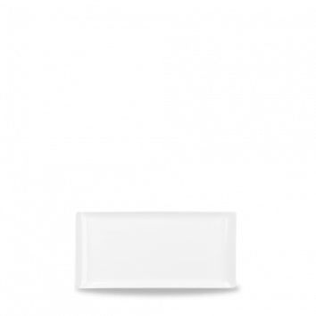 Churchill - Vassoio Buffet rettangolare in melamina 30x14,5 cm Bianco