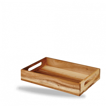 ​Churchill​ - Vassoio con Manici in Legno 30 x 20 x 4,8 cm Buffetscape Wood​