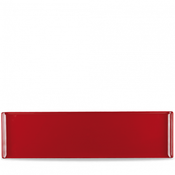 ​Churchill ​ - Piatto Retangolare da Buffet Melamina 56x15,3cm Rosso