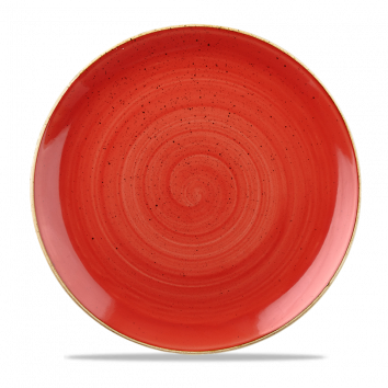 ​ Churchill​ - Flacher Teller 32,4 cm Berry Red Stonecast