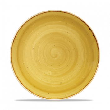 ​Churchill ​- Teller tief 26 cm Mustard Seed Yellow Stonecast