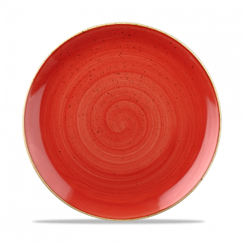 ​Churchill ​- Flacher Teller 26 cm Berry Red Stonecast