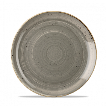 Churchill - Teller coupe 21,7 cm Peppercorn Grey Stonecast