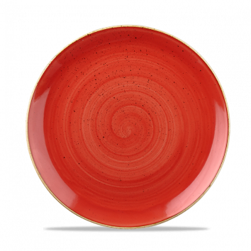 ​Churchill ​- Flacher Teller 21,7 cm Berry Red Stonecast