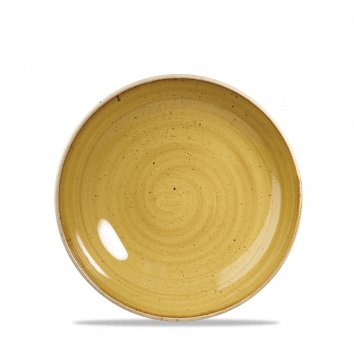 ​Churchill ​- Piatto piano 16,5 cm Mustard Seed Yellow Stonecast