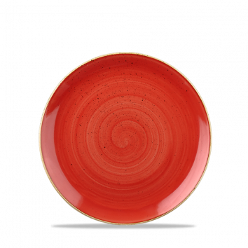 ​Churchill ​- Piatto piano 16,5 cm Berry Red Stonecast